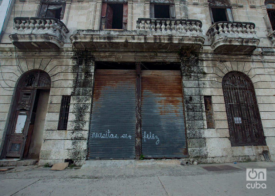 Grafiti en La Habana. Foto: Otmaro Rodríguez.
