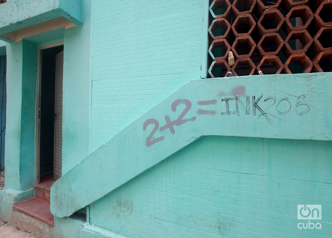 Grafiti en La Habana. Foto: Otmaro Rodríguez.