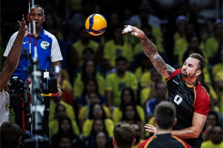 El alemán György Grozer ha sido la gran estrella del Preolímpico de Brasil. Foto: Volleyball World.