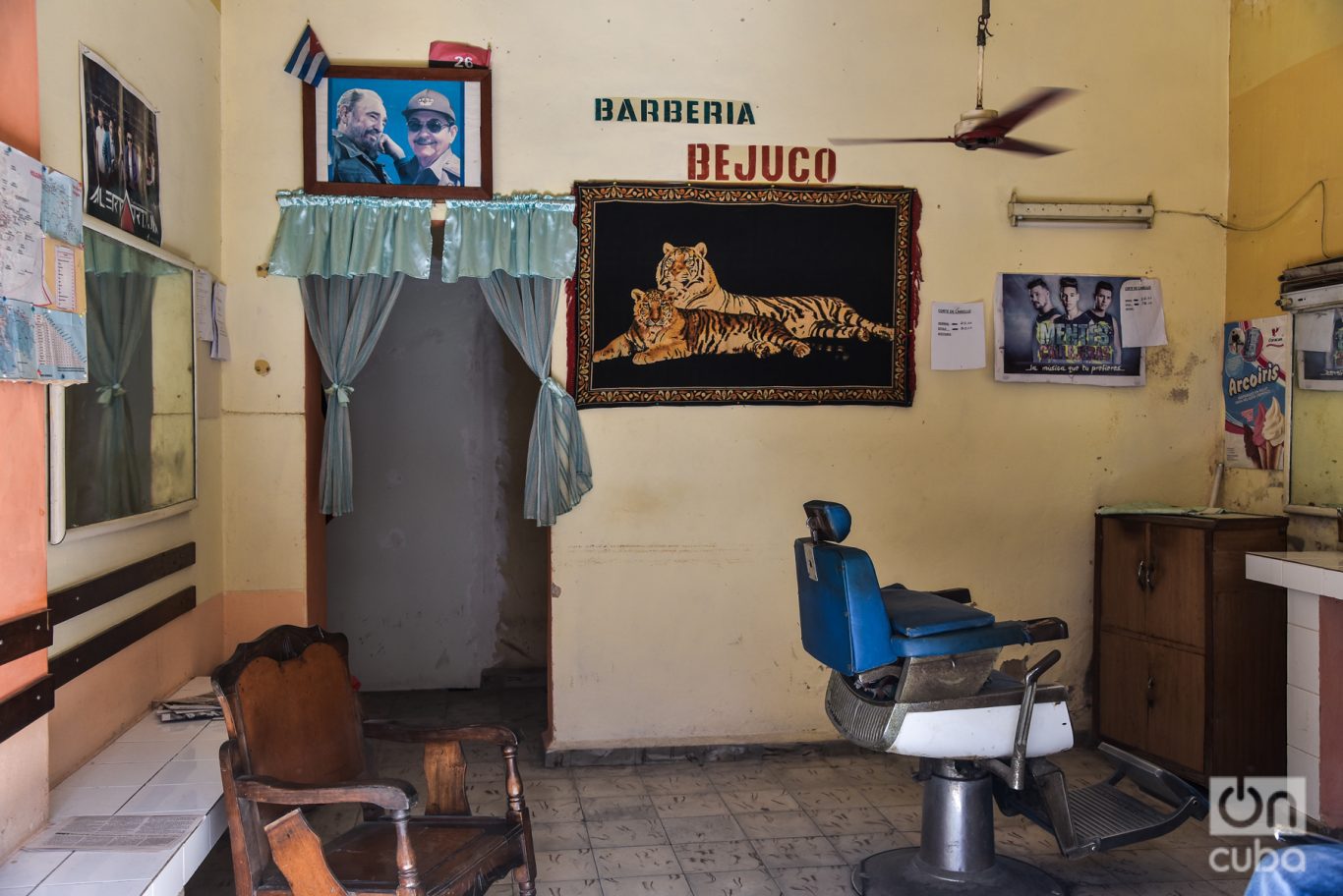 Barbería “Bejuco”, donde regularmente me cortaba el pelo.
