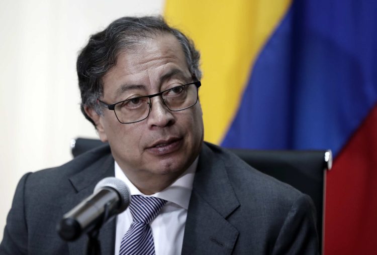 El presidente colombiano Gustavo Petro. Foto: EFE.