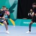 Andy y Moises en el doble mixto de tenis en los XIX Juegos Panamericanos Santiago de Chile 2023
