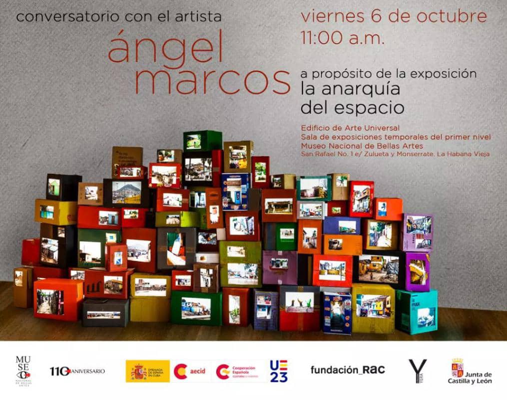 conversatorio con el artista Ángel Marcos