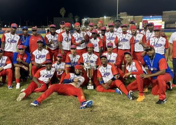 La selección cubana ganó la Copa del Caribe, un discreto torneo en el que solo participaron los anfitriones, Curazao e Islas Vírgenes de Estados Unidos. Foto: Equipo Nacional Béisbol Puerto Rico/Facebook.