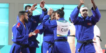 Equipo cubano de judo en Santiago de Chile 2023. Foto: Jit / Facebook.