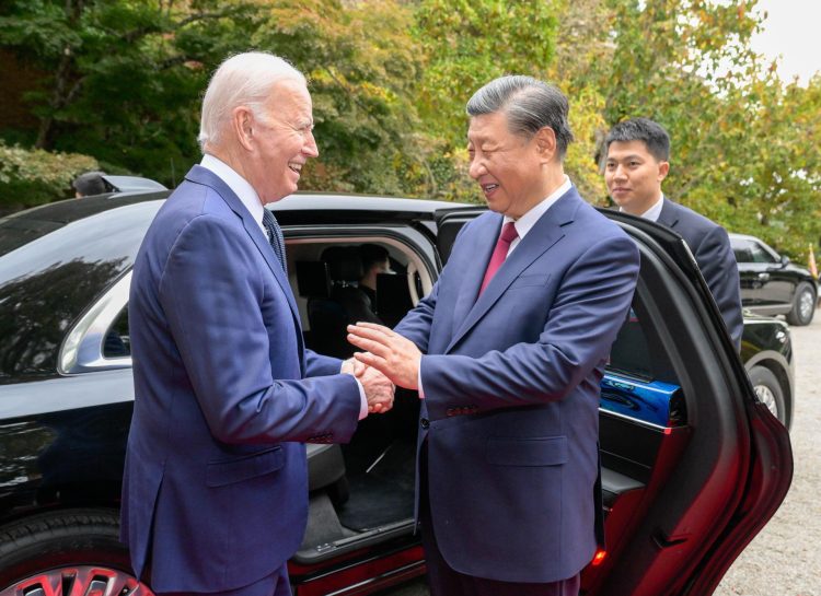 Biden y Jinping el miércoles. Foto: LI XUEREN/EFE/EPA/XINHUA.