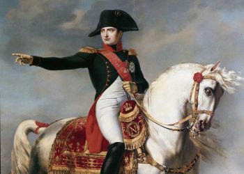 Napoleón Bonaparte. Detalle de una pintura de Joseph Chabord (1786-1848).