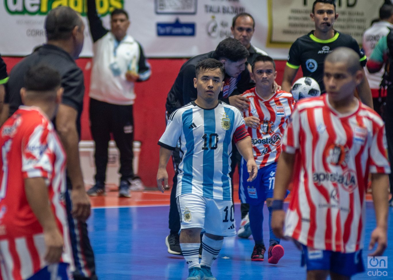 Facundo Rojas, el capitán de la selección argentina. Foto: Kaloian.