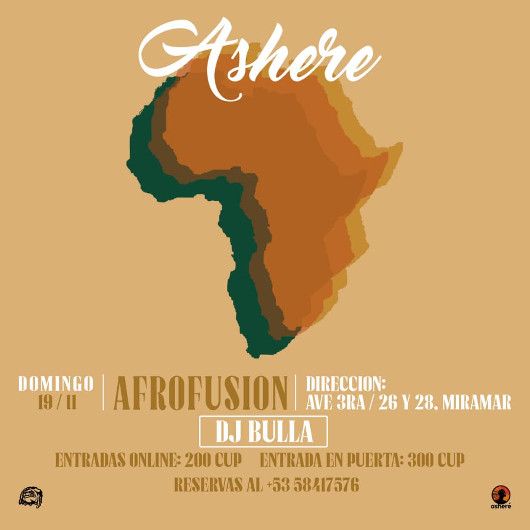 asheré afrofusion party nov