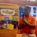 El empresario cubanoamericano Hugo Cancio habla durante el lanzamiento mundial de la marca deCancio Foods en la Feria Internacional de La Habana FIHAV 2023. Foto: Otmaro Rodríguez.