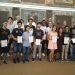 También premiaron a los estudiantes ganadores de las olimpiadas universitarias de Matemática y a los estudiantes ganadores del concurso Regional de Programación Universitaria. Foto: Universidad de La Habana - UH/Facebook.
