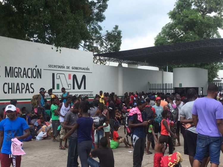 En los últimos meses, miles de cubanos han estado varados en Tapachula. Foto: Milenio.