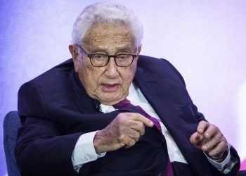 Kissinger en julio de 2019 Foto: JIM LO SCALZO/EFE/EPA.