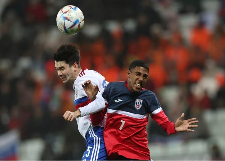 Rusia pasó por encima de la selección cubana de fútbol. Foto: Ivan Rybalko/Associated Press.
