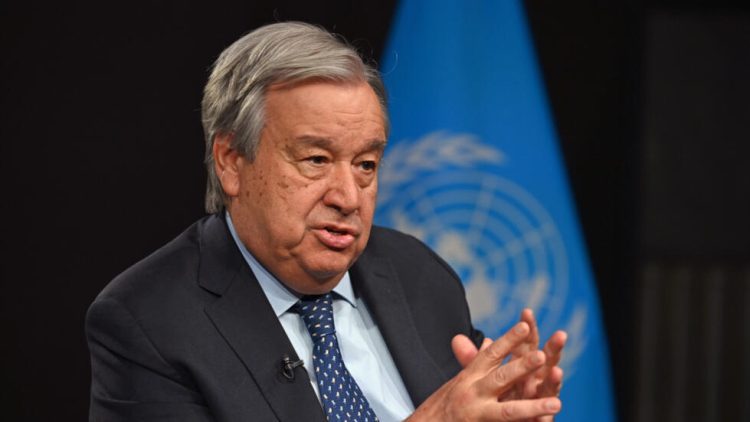 Antonio Guterres, el secretario general de la ONU. Foto: France 24.