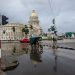 Mañana lluviosa y gris en La Habana, el viernes 15 de diciembre de 2023. Foto: Otmaro Rodríguez.