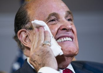 El exabogado de Trump, Rudy Giuliani. Foto: EFE.
