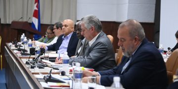 Autoridades políticas y gubernamentales de Cuba. Foto: @PresidenciaCuba / X.