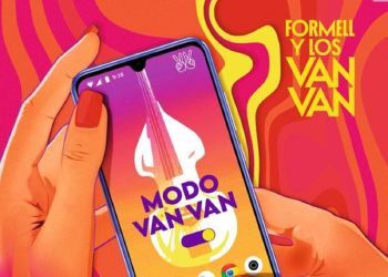 Portada de Modo Van Van, el nuevo disco de El tren de la música cubana. Foto: Facebook/Los Van Van.