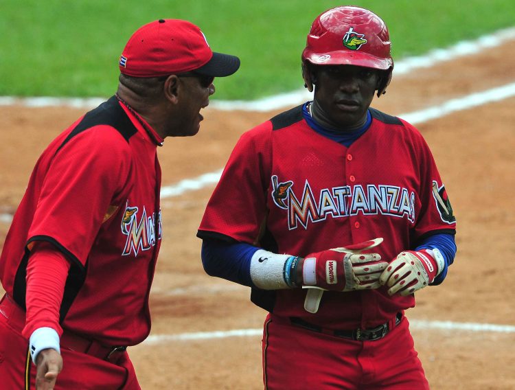 Ariel Sánchez ha trabajado con seis mentores durante sus 18 temporadas con los Cocodrilos de Matanzas. Foto: Ricardo López Hevia.