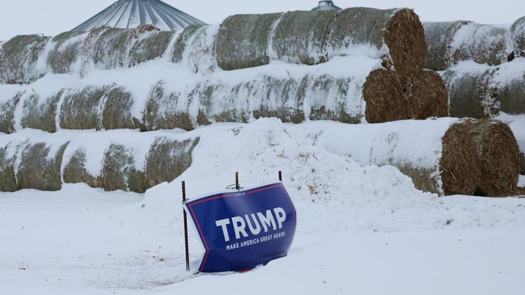 Temperaturas sin precedentes en Iowa, la sede del caucus republicano. Foto: CNN.