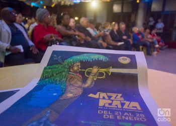 Conferencia de prensa sobre el Festival Jazz Plaza 2024, en el Hotel Nacional de Cuba. Foto: Otmaro Rodríguez.