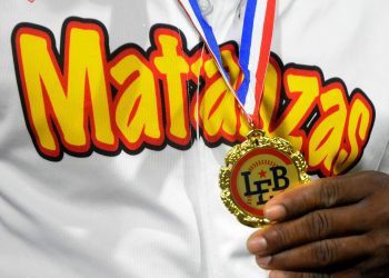 Los Cocodrilos de Matanzas se coronaron campeones de la segunda Liga Élite del Béisbol Cubano. Foto: Aabel Rojas/Juventud Rebelde.