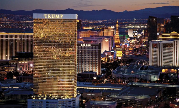 El hotel de Las Vegas. Foto: Trump Hotels.