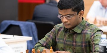 El Gran Maestro indio Narayanan Sunilduth Lyna. Foto: Chess.com - India / Facebook.