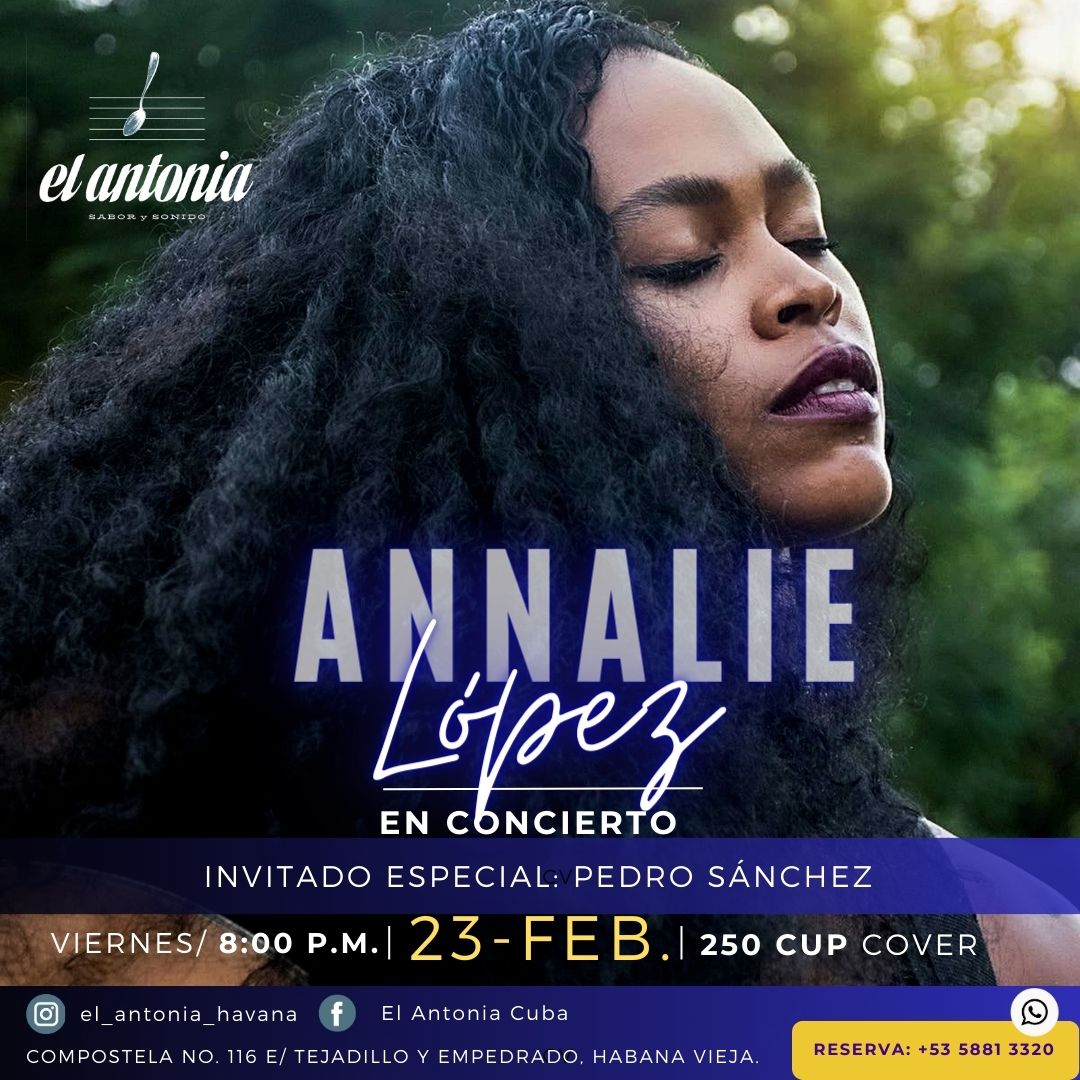 23 Feb, Annalie López, El Antonia