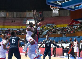 Cuba está a un paso de conseguir el boleto a la Americup 2025, pero están en una situación límite para enfrentar sus partidos contra Bahamas y Puerto Rico a partir de este jueves. Foto: Ricardo López Hevia.