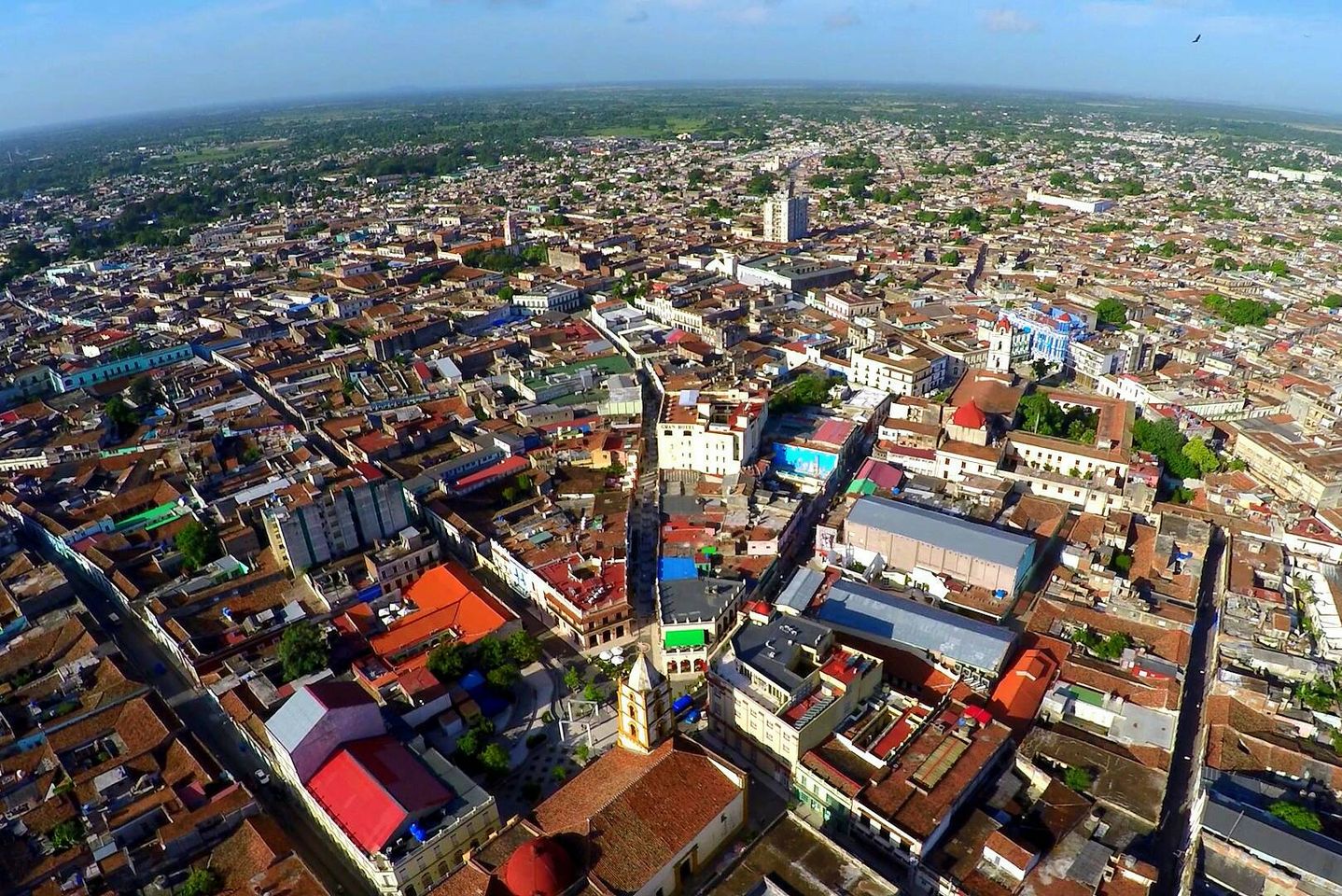 La actual ciudad de Camagüey a vista de pájaro. Foto OHCC / Archivo.