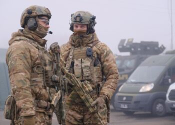Soldados ucranianos. Foto: EFE.