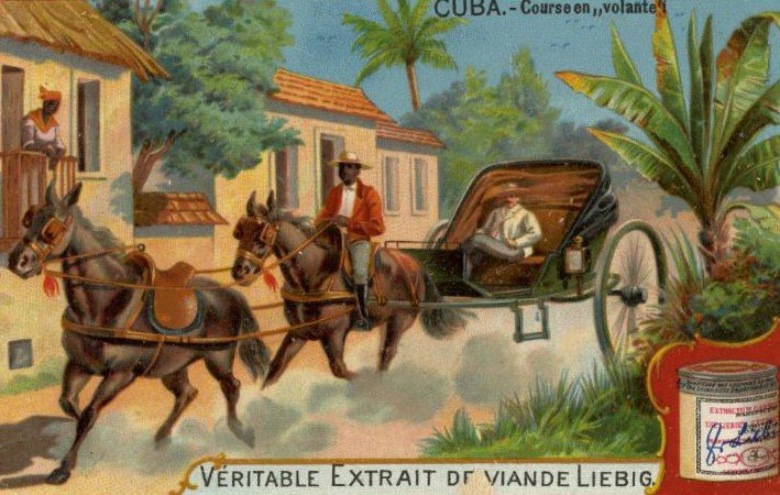 Hasta fines del siglo XIX, muchos hacendados continuaron usando la volanta.