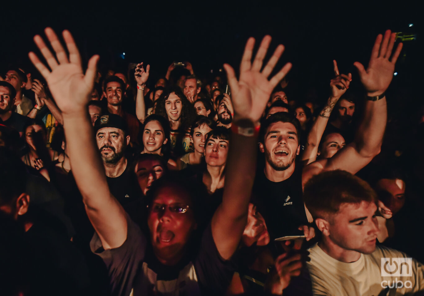 Cerca de 5 mil personas colmaron cada noche el concierto de Manu Chao en Buenos Aires. Foto: Kaloian.