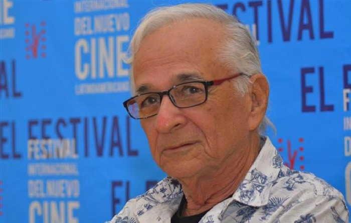 El director cinematográfico y guionista cubano Manuel Herrera.  Foto: Prensa Latina. 