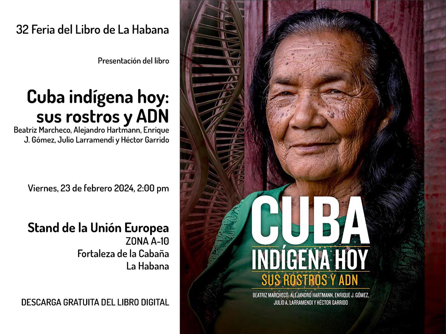 Presentación del libro Cuba Indígena hoy sus rostros y ADN