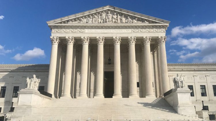 La Corte Suprema de Estados Unidos. Foto: EFE.
