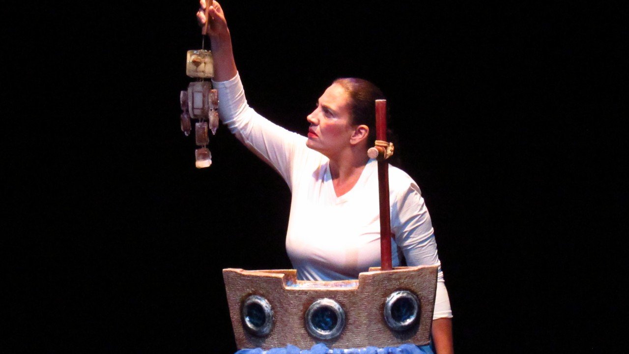 Carmela A. Núñez en el episodio Hielocho. Foto: Aguilarjlr.  
