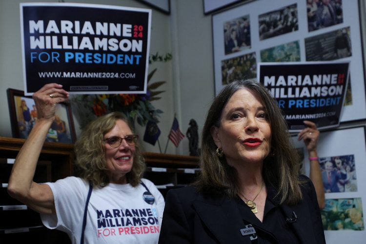Marianne Williamson. Foto: REUTERS.