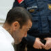 Dani Alves durante el juicio por violación en Barcelona. Foto: Europa Press vía Getty Images.