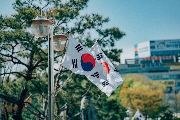 Bandera de Corea del Sur. Foto: cadep.ufm.edu.