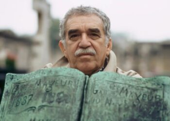 Gabriel García Márquez (1991), en Cartagena de Indias, Colombia. Foto: Getty Images, tomada de penguinlibros.com (online).