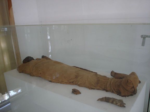 Momia de la colección del Museo Provincial de Santiago de Cuba Emilio Bacardí. Foto: Ecured.