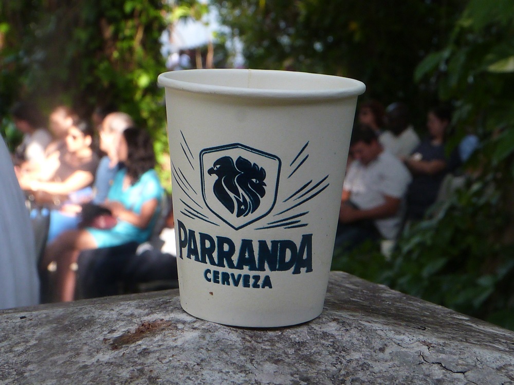 La marca Parranda fue uno de los más de diez patrocinadores del evento. Foto: Ángel Marqués Dolz.