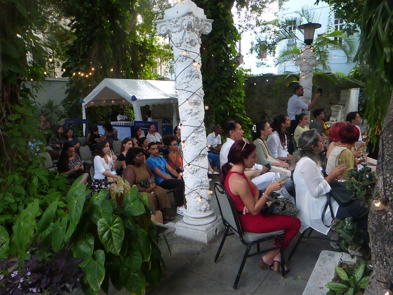 Participantes en la última sesión de El Pitch Festival. Foto: Ángel Marqués Dolz.