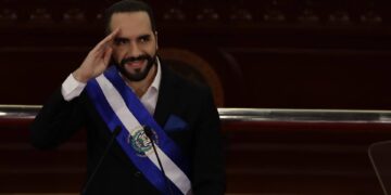 El presidente de El Salvador, Nayib Bukele. Foto: EFE.