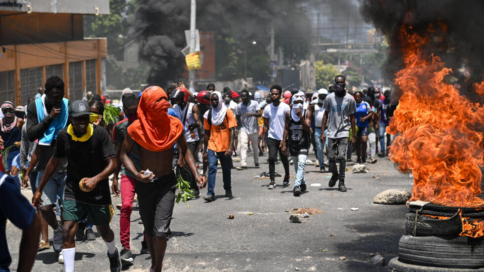 Espiral incontrolada de violencia en Haití. Foto: France 24.