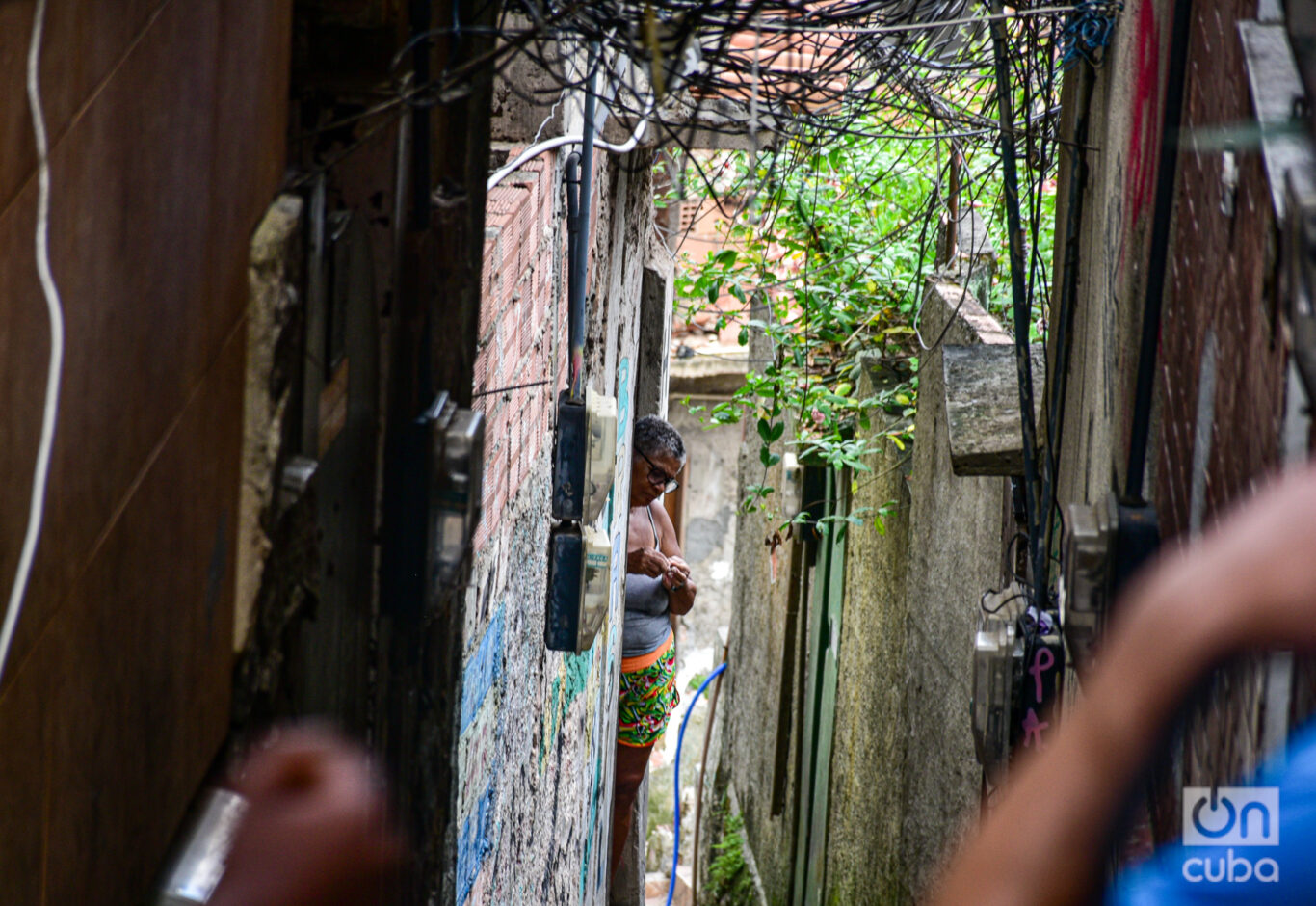  Una de las vecinas de Rocinha. Foto: Kaloian.
