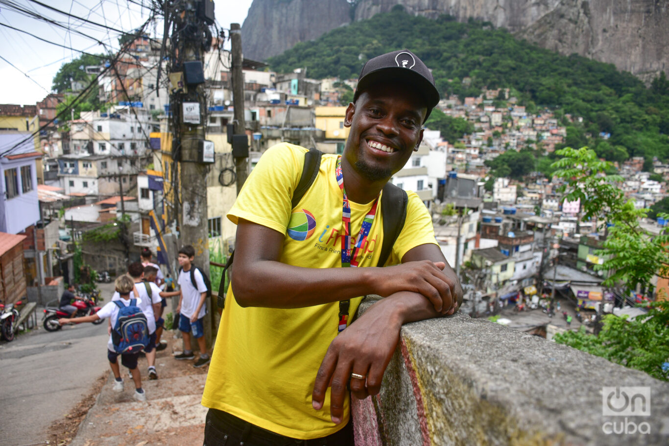 Alessandro es el guía turístico que me llevó a recorrer Rocinha. Foto: Kaloian.